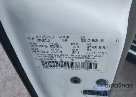 2006 Jeep Liberty Sport z USA, uszkodzony, nr VIN 1J4GL48K36W264705